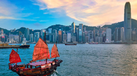 Hafen-von-Hongkong