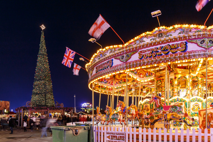 Spa&szlig; und Action auf dem Winterwonderland im Hyde Park